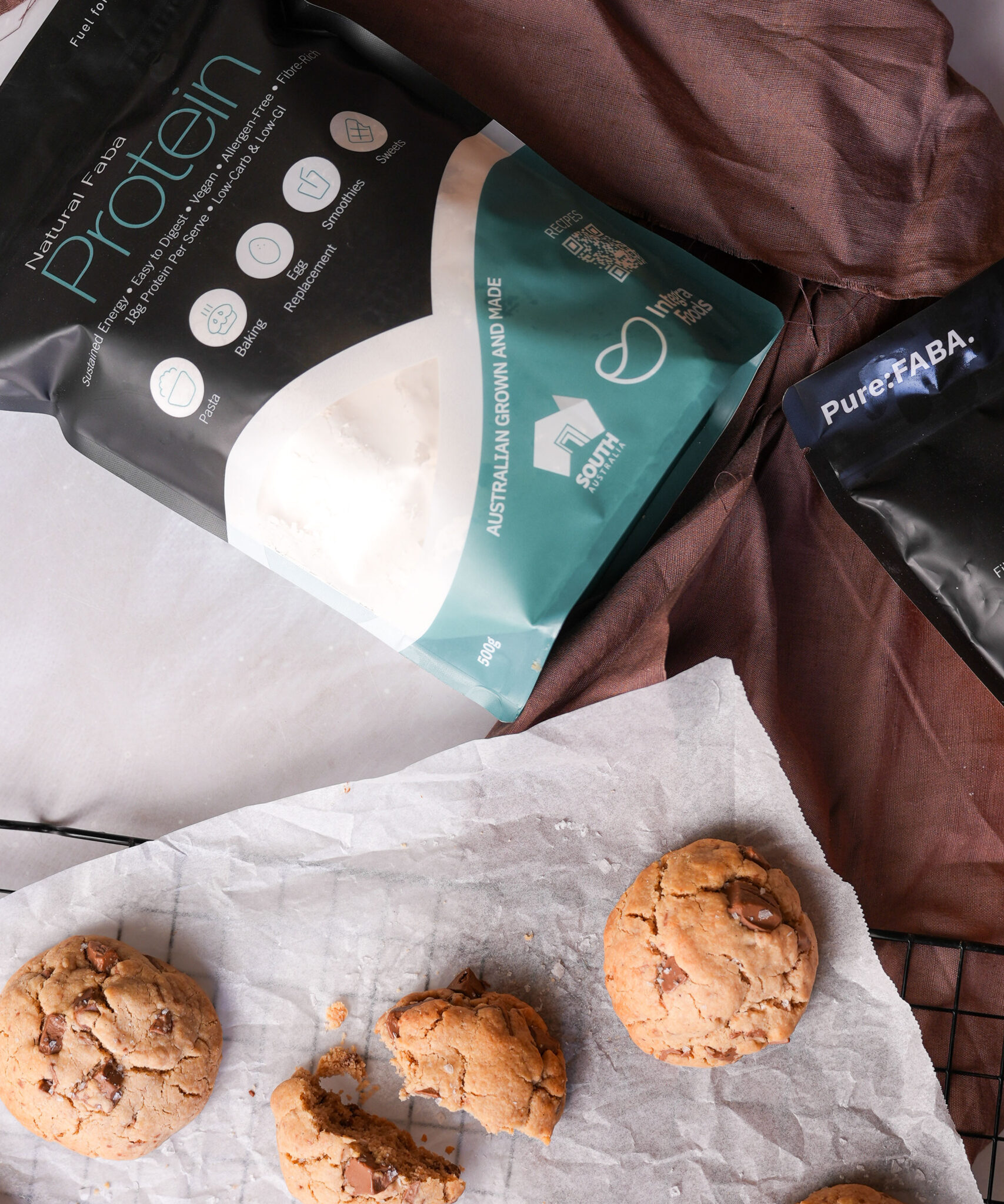 Pure: FABA Protein - Choc Chip Cookies